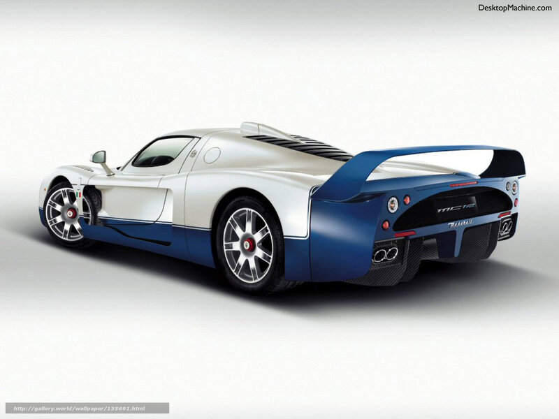 Maserati MC12 Sports Car — White