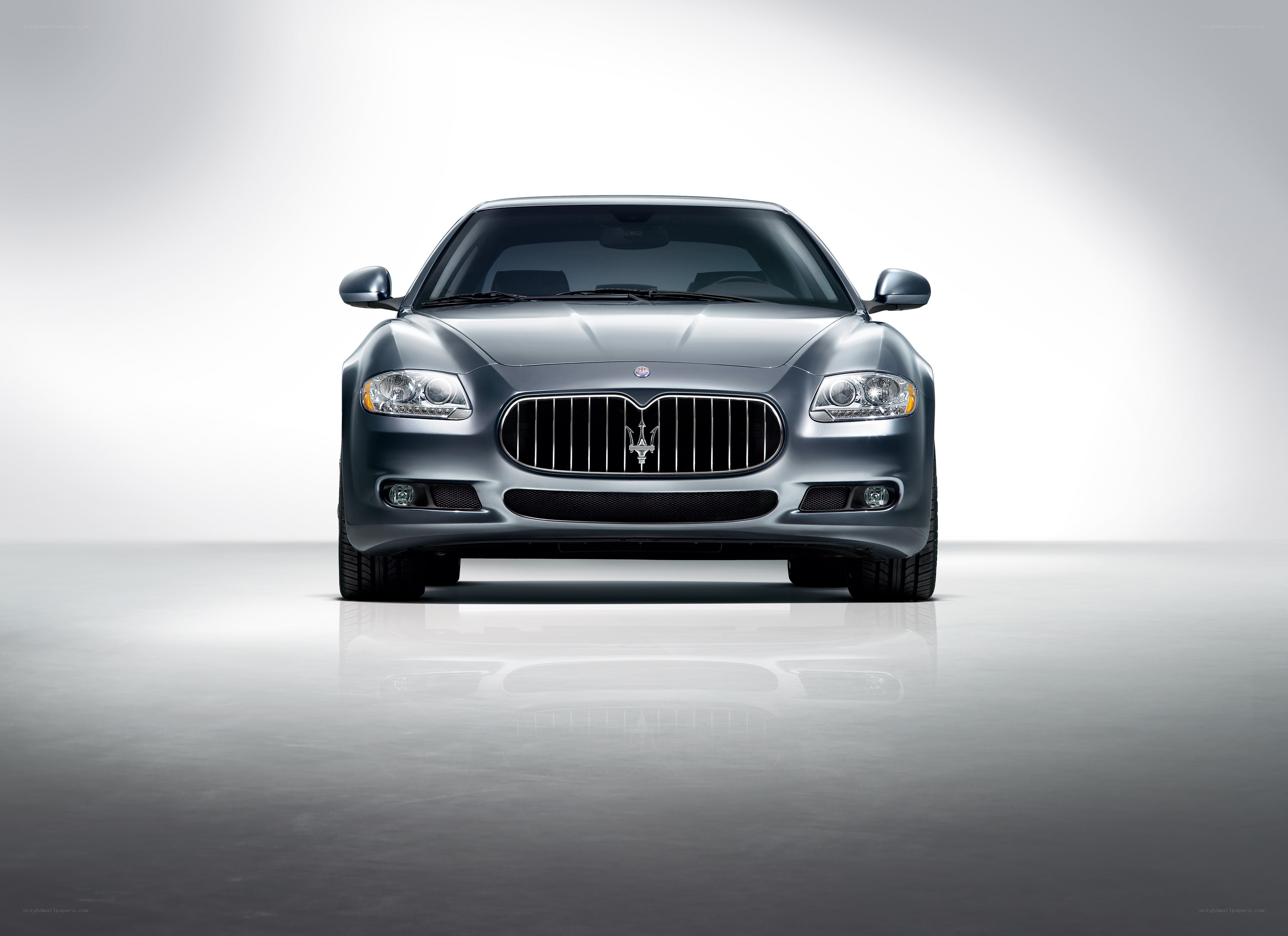 Maserati sedan front view