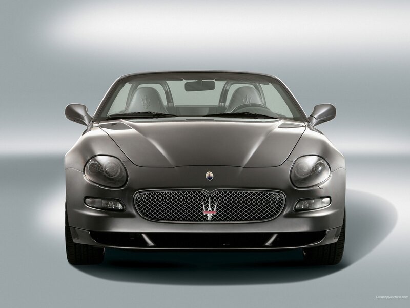 Maserati Spyder front view