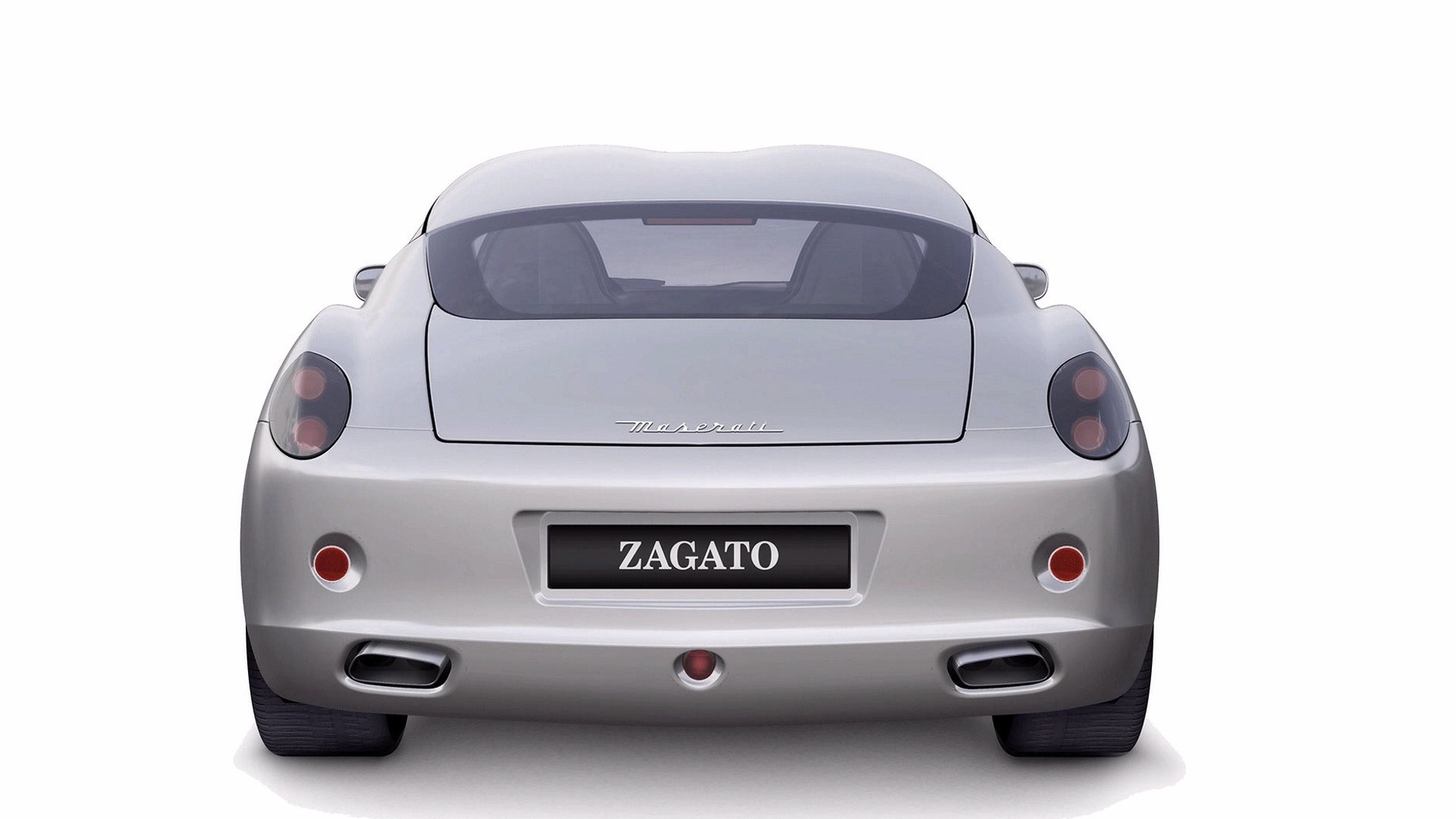 Maserati Zagato rear view