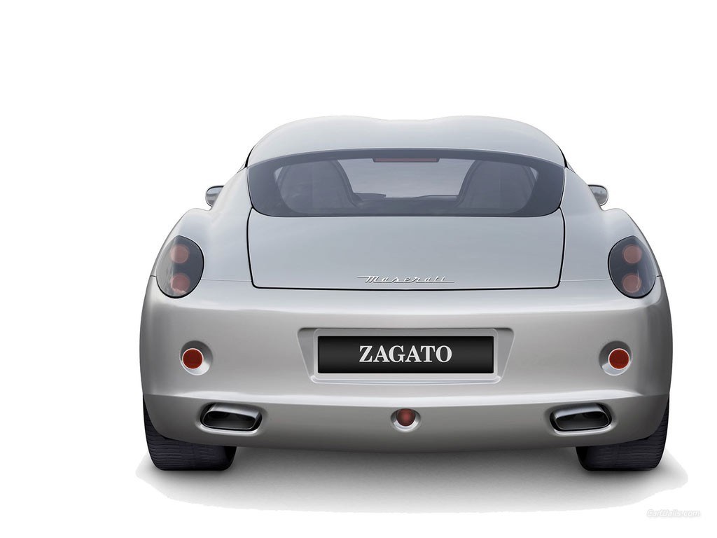 Maserati Zagato rear view