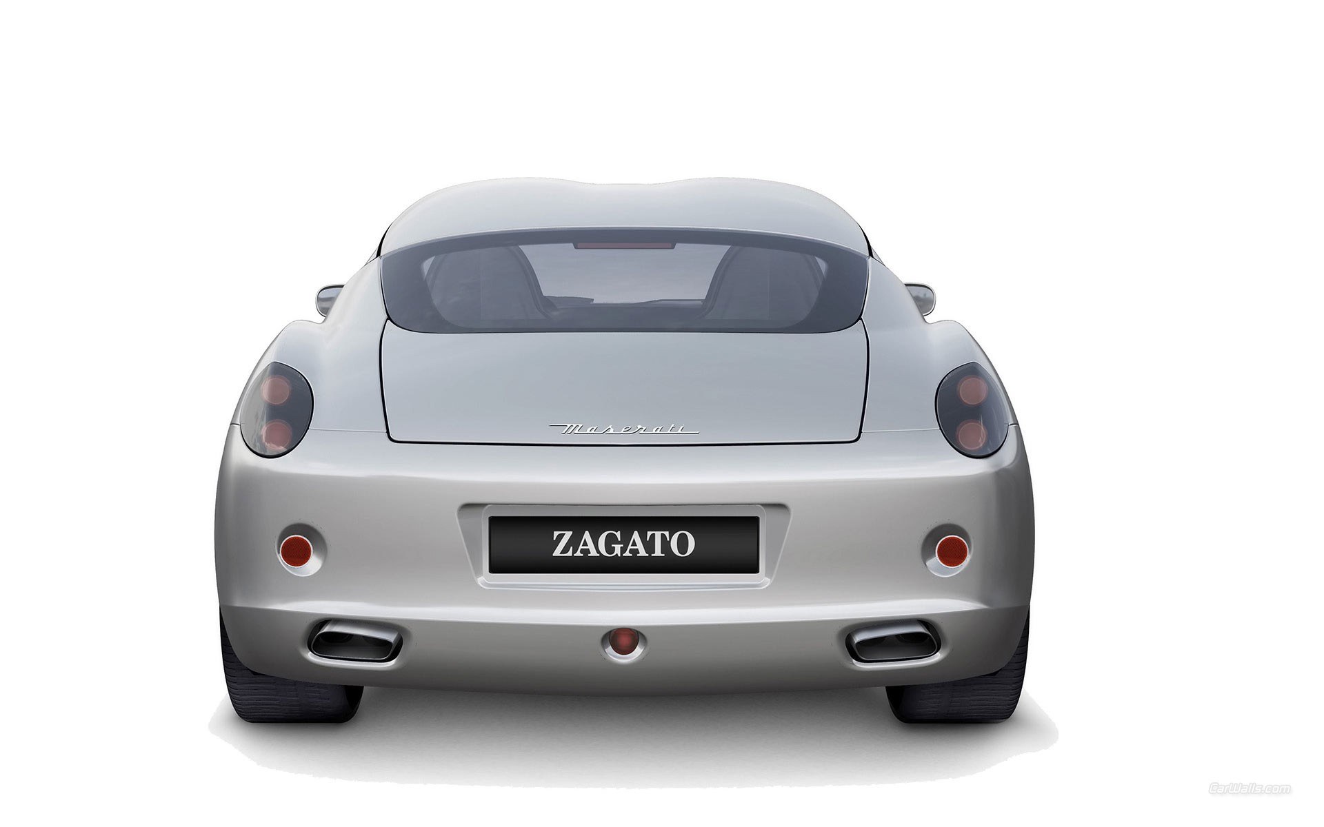 Maserati Zagato rear view