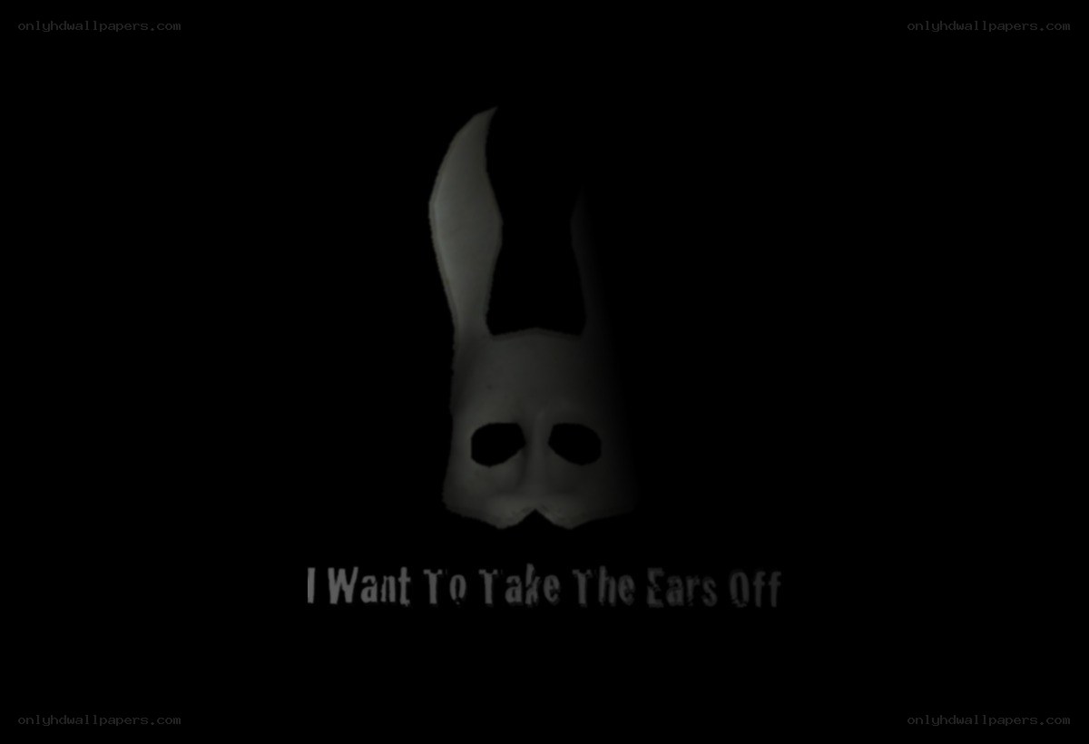 mask with text overlay