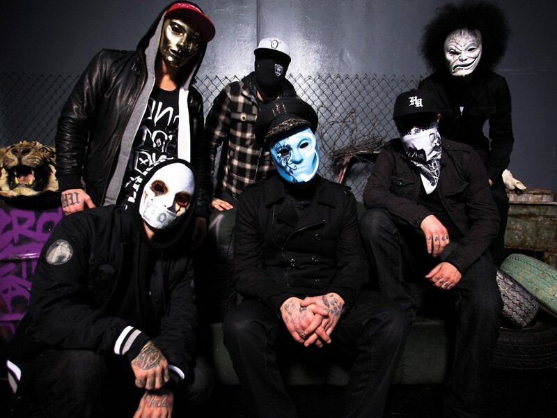 Masked Band Members — Black, Dark