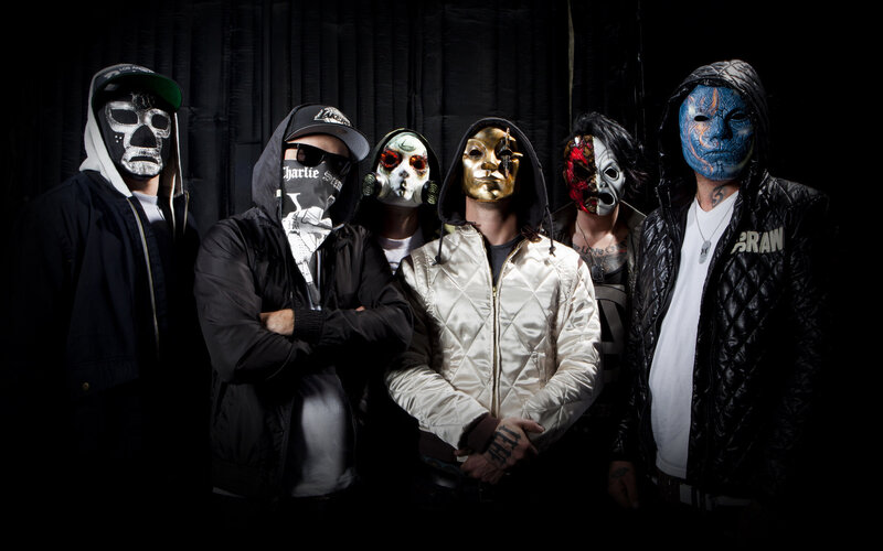 Masked Band Members — Black