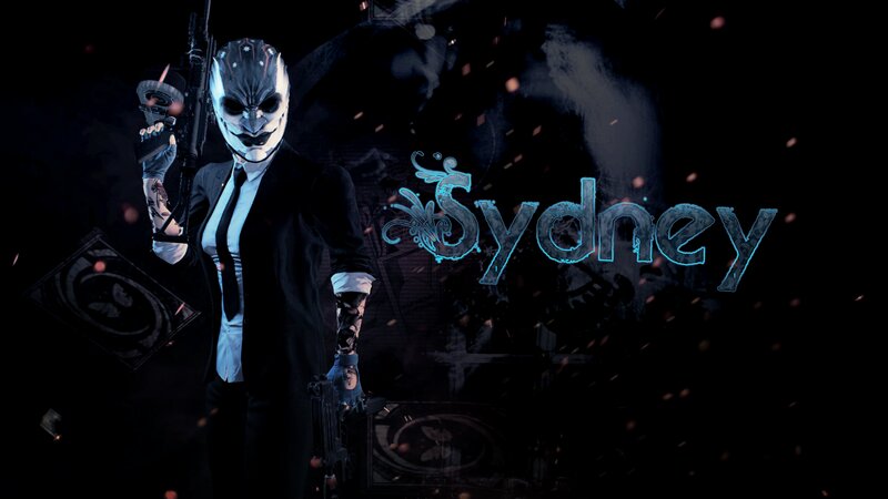 Masked Character Holding Gun