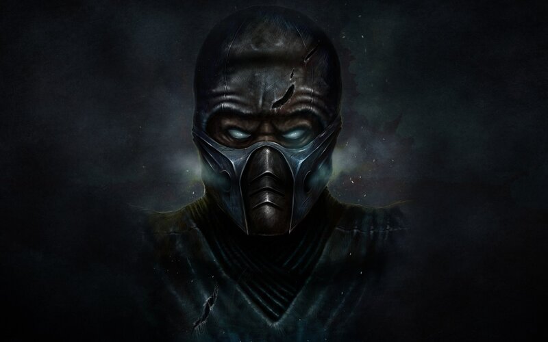 Masked Character in Dark Hood