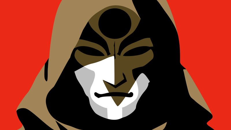 Masked Character in Hood