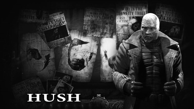 Masked Character in Trench Coat — Black