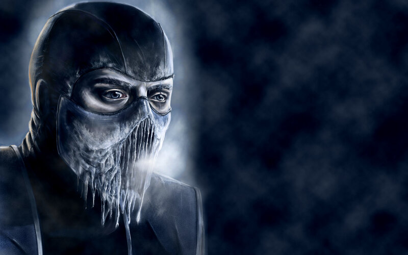 Masked Character with Ice Mask