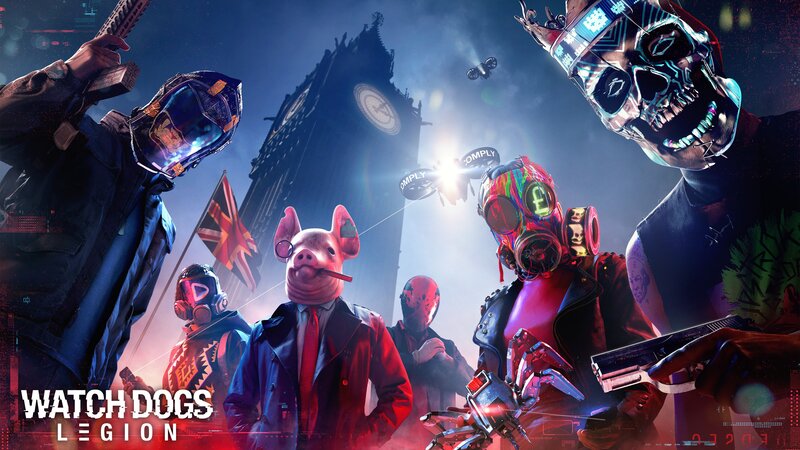 Masked Characters in City