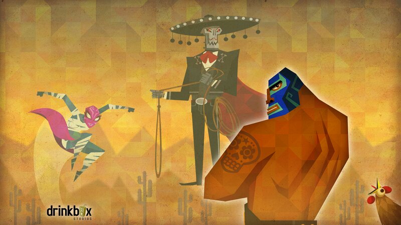 Masked Characters in Desert