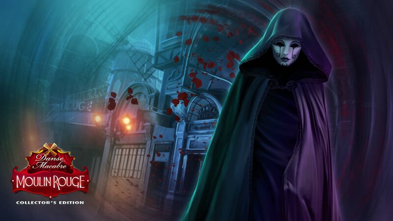 Masked Figure in Cloak — Purple