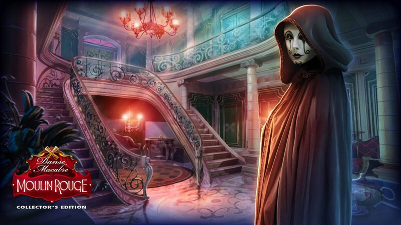 Masked Figure in Cloak — Red