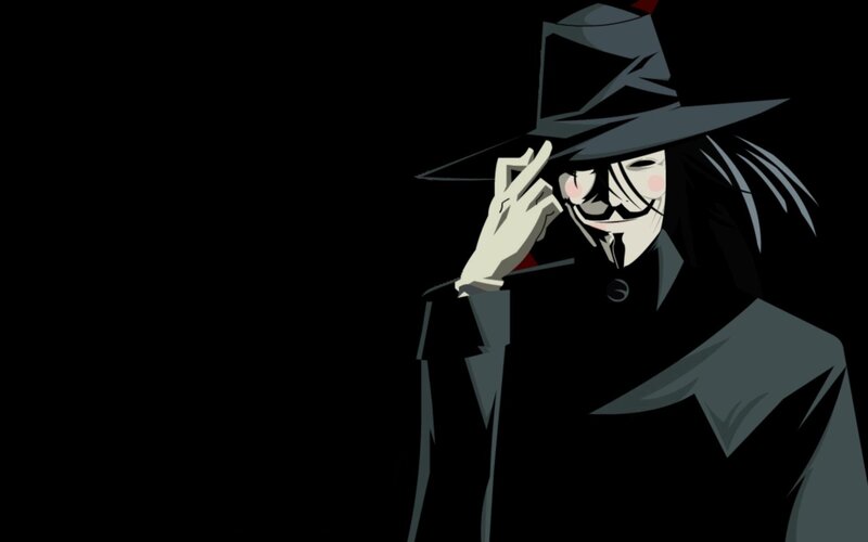 Masked Figure in Coat — Black, Dramatic, Night