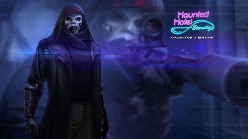 Masked Figure in Coat