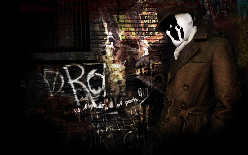 Masked Figure in Trench Coat — Black, Dark, Gritty, Night