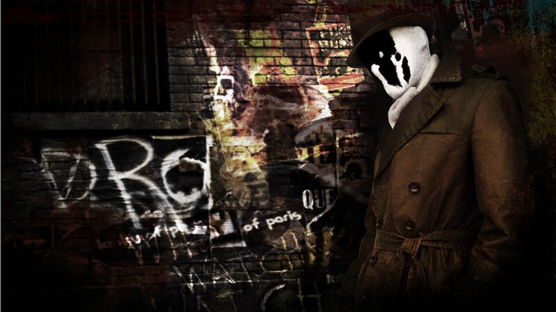 Masked Figure in Trench Coat — Brown, Dark, Dramatic