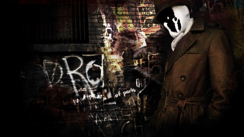 Masked Figure in Trench Coat — Brown, Dark, Mysterious