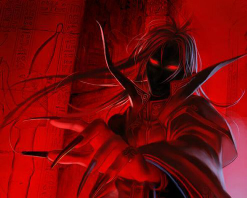 Masked Figure with Claws
