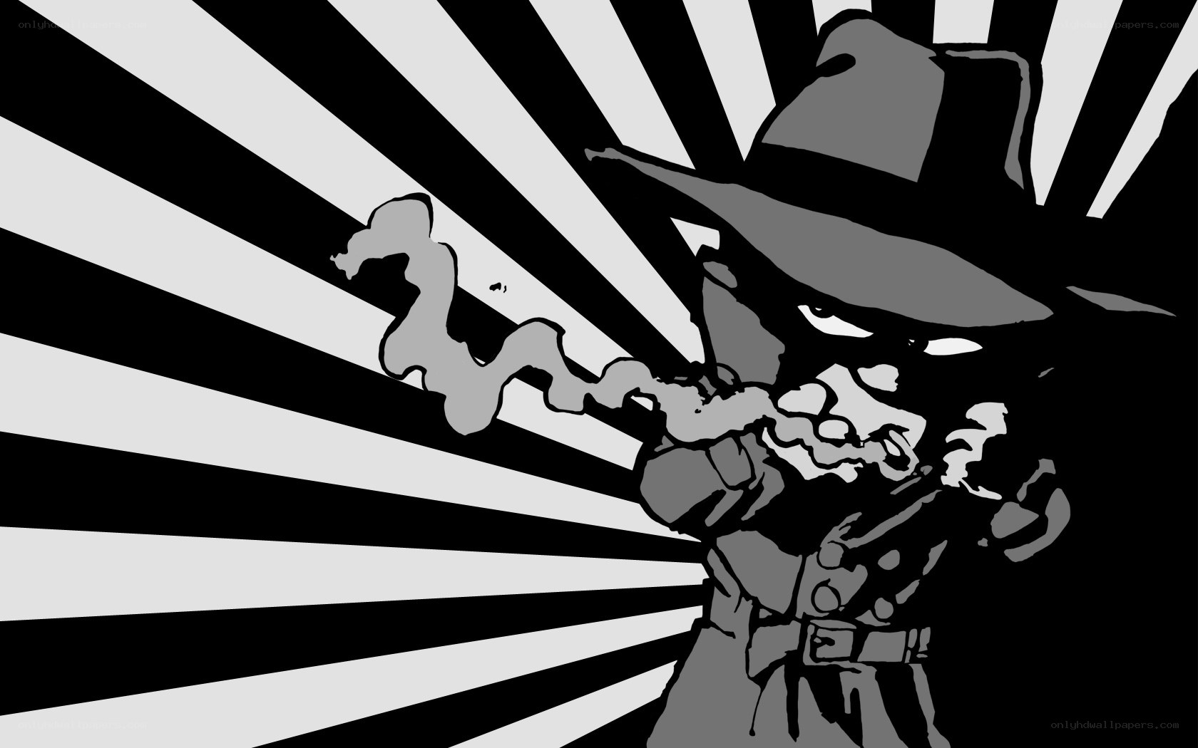 masked figure with gun