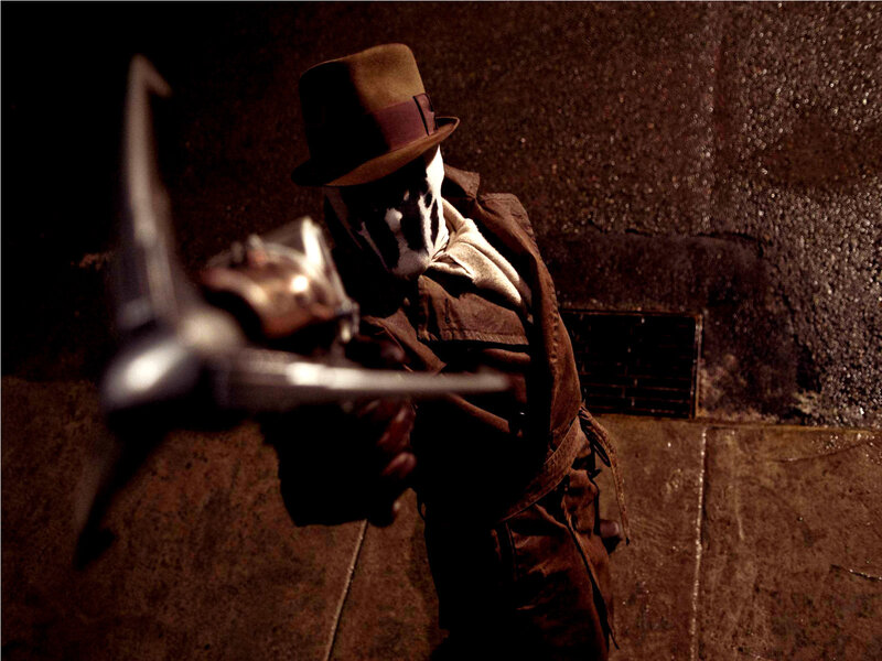 Masked Figure with Pickaxe