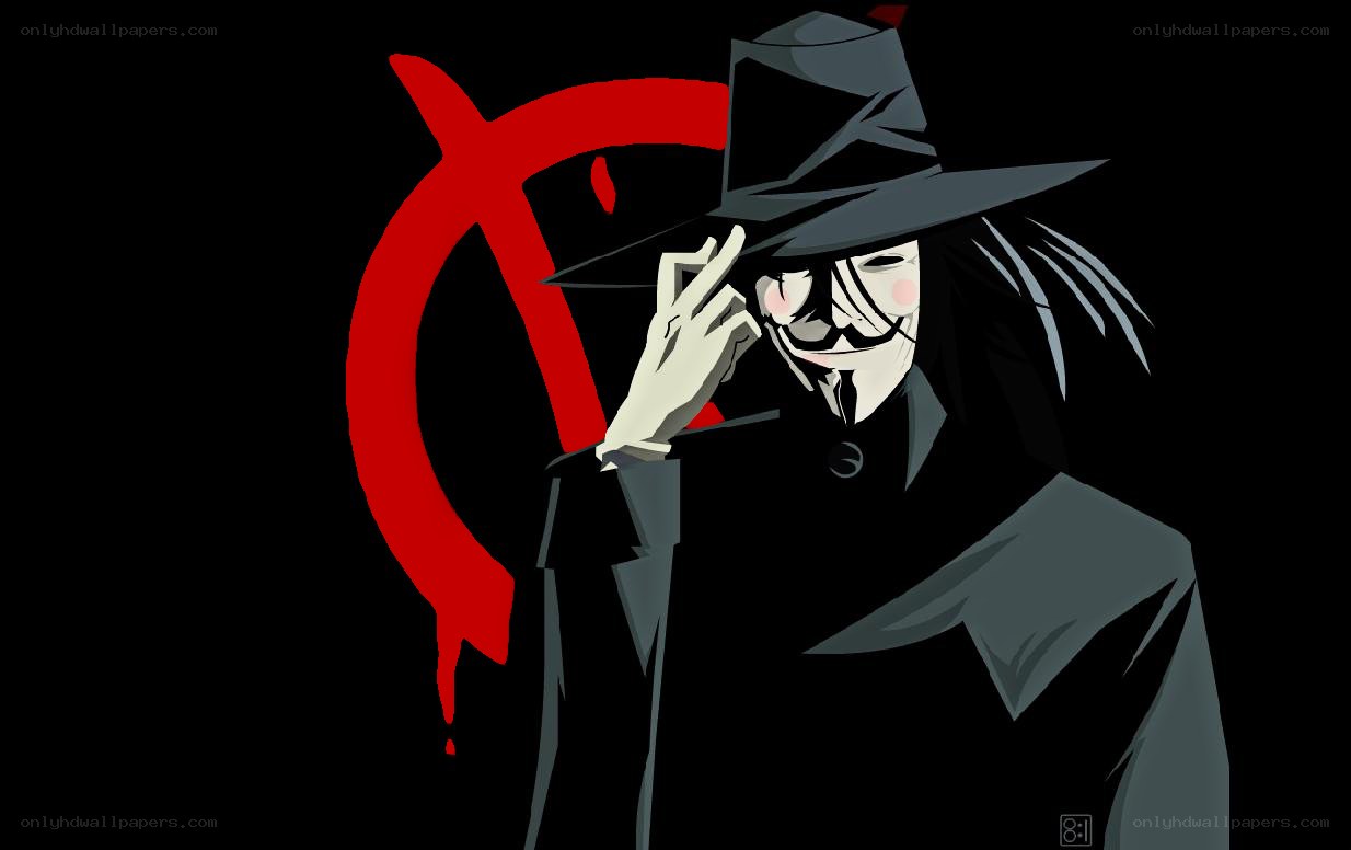 masked figure with red symbol