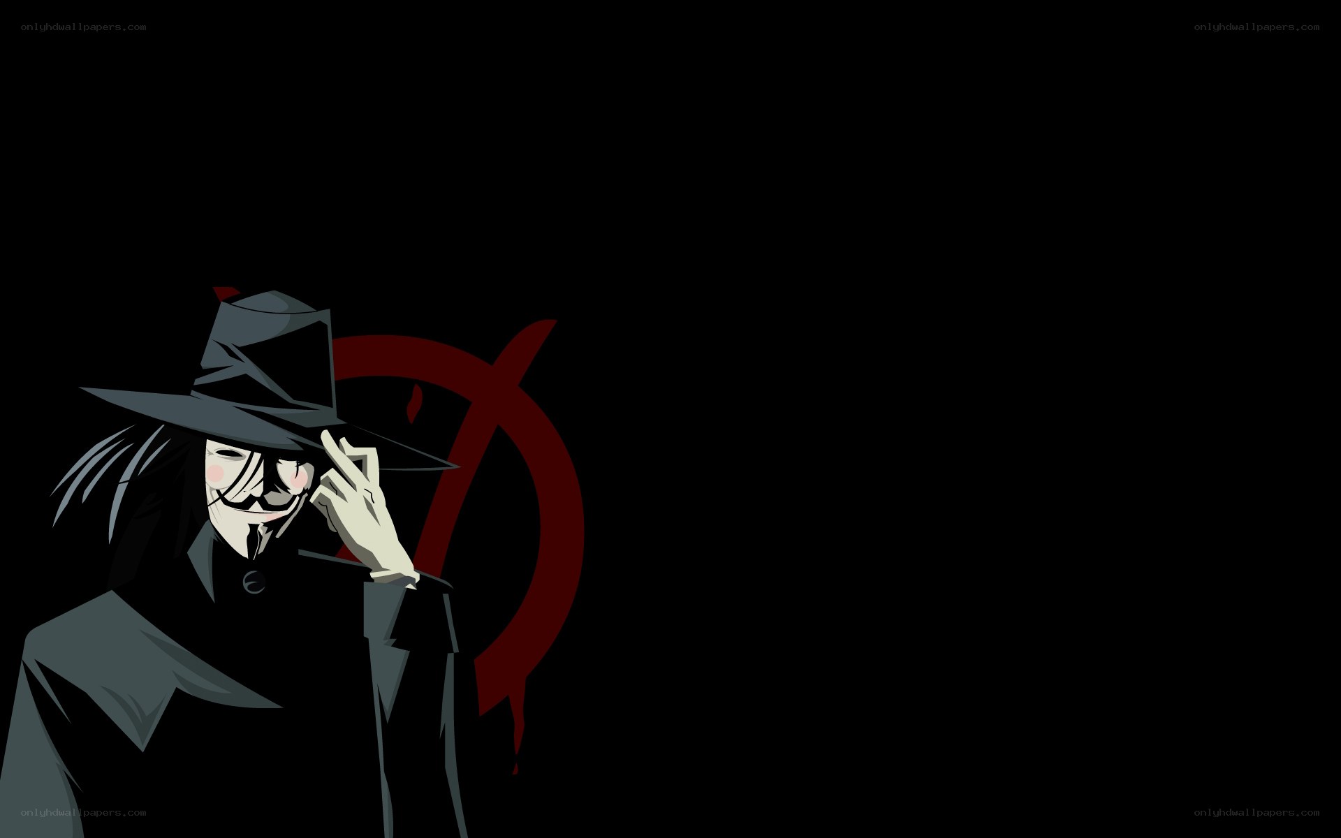 masked figure with red symbol