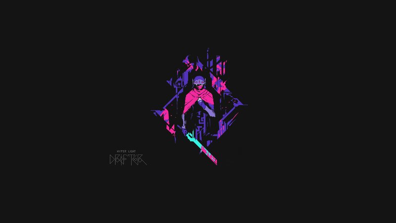 Masked Figure with Sword — Black, Dark, Mysterious