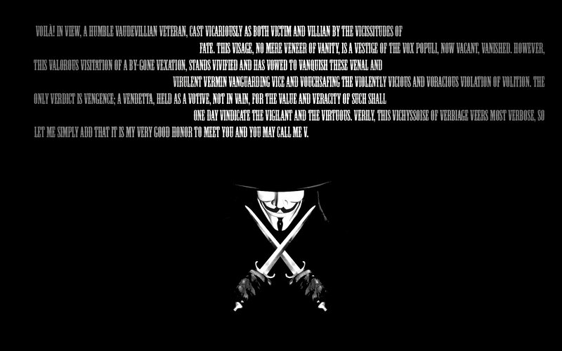 Masked Figure with Swords — Black