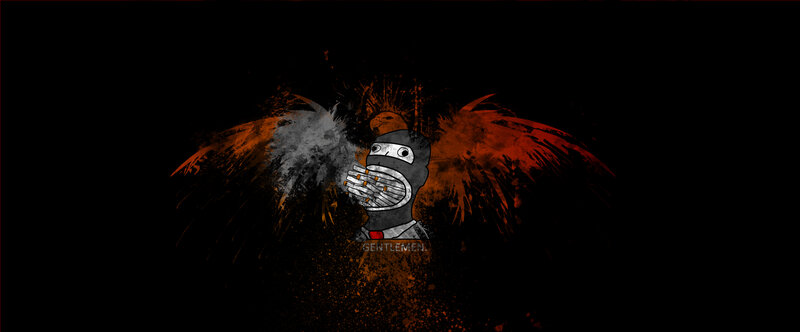 masked figure with wings