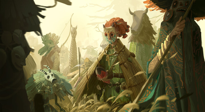 Masked Figures in Ritual