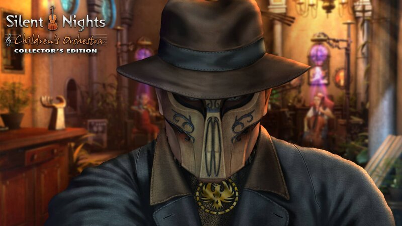 Masked Man in Hat