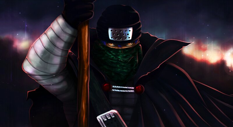 Masked Ninja Warrior — Black