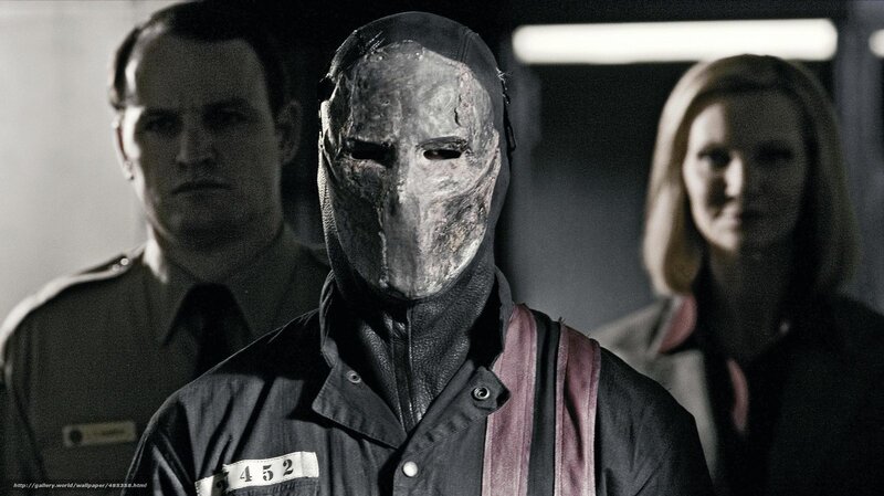 masked prisoner in prison