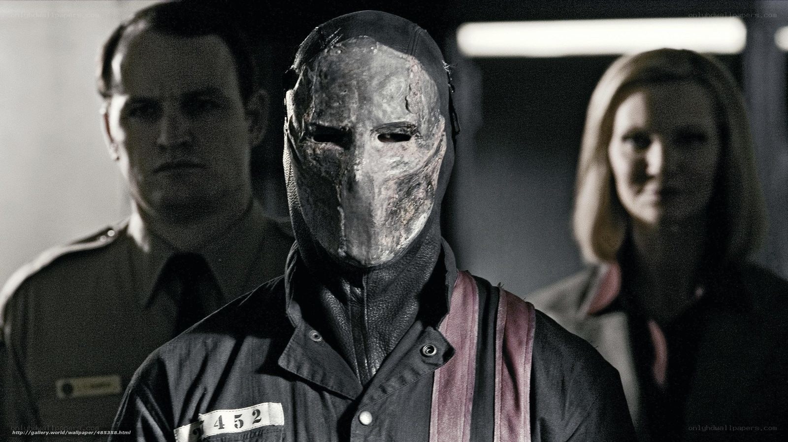masked prisoner in prison