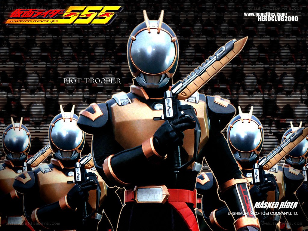 Masked Rider 555 Riot Trooper
