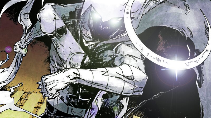Masked Warrior in Combat — Black, Dramatic