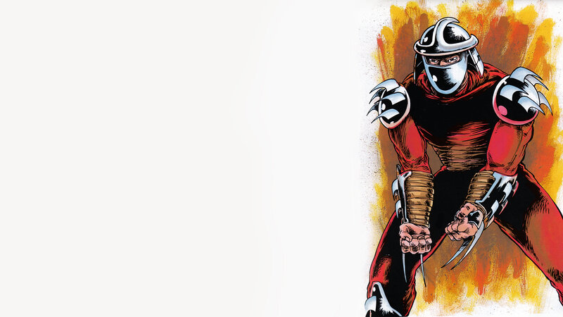 Masked Warrior with Claws — Red, Dramatic, Comic
