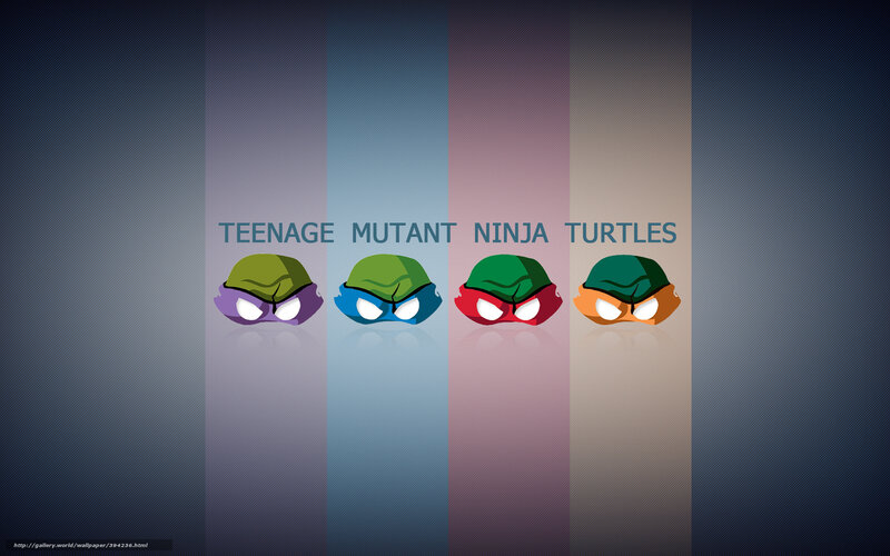 Masks of Four Turtles