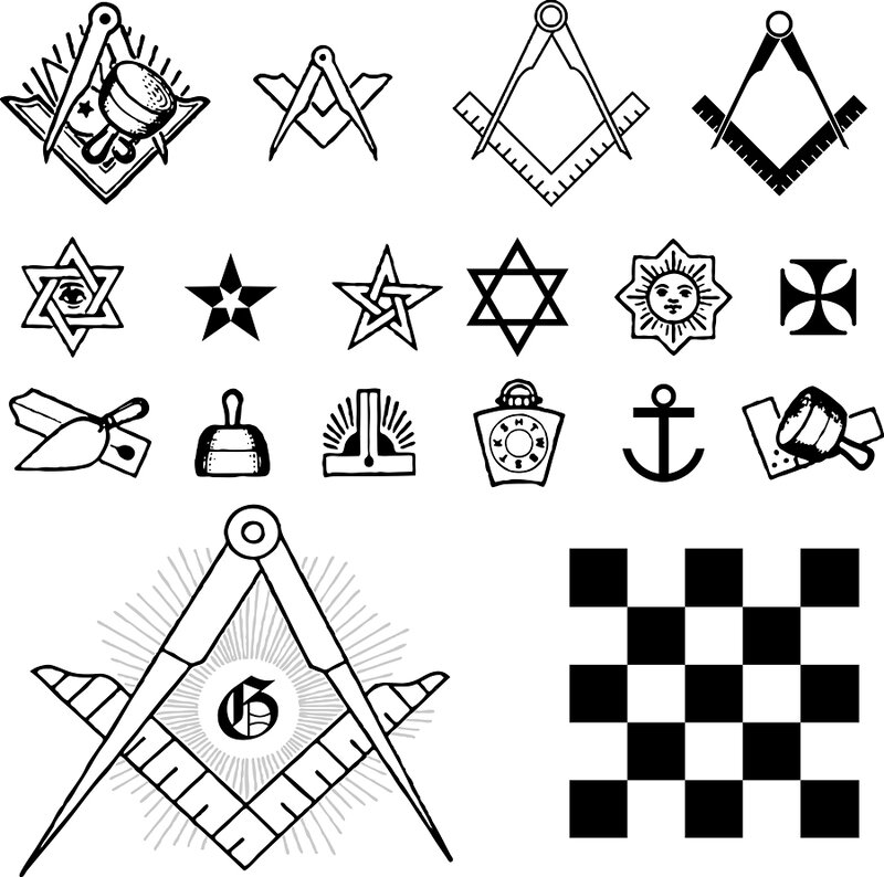 Masonic Symbols Collection