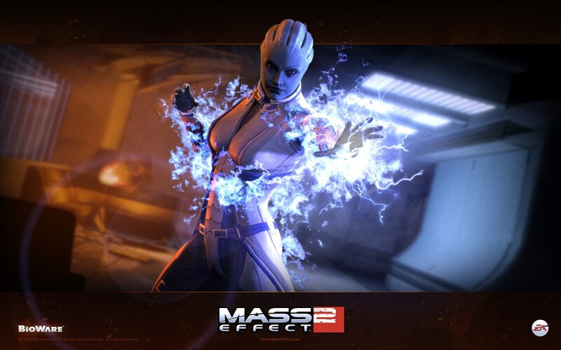 Mass Effect 2 character art
