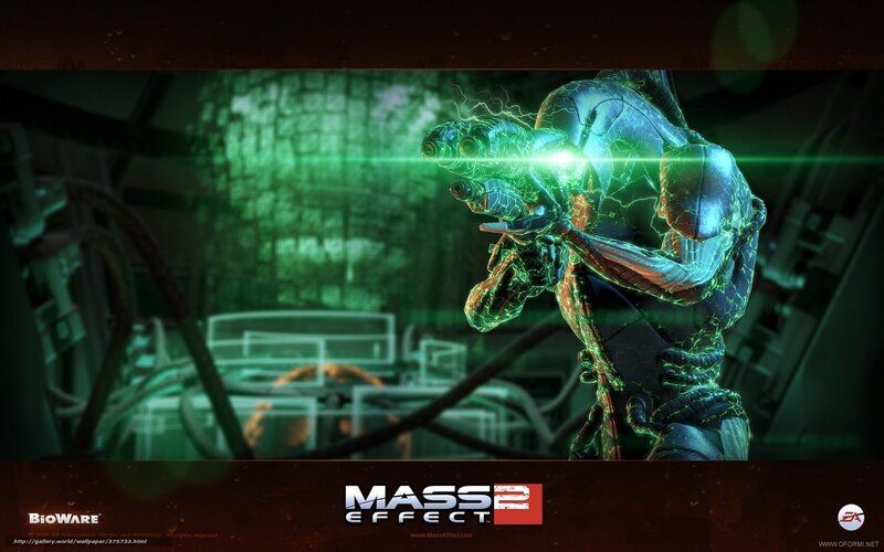 Mass Effect 2 character artwork