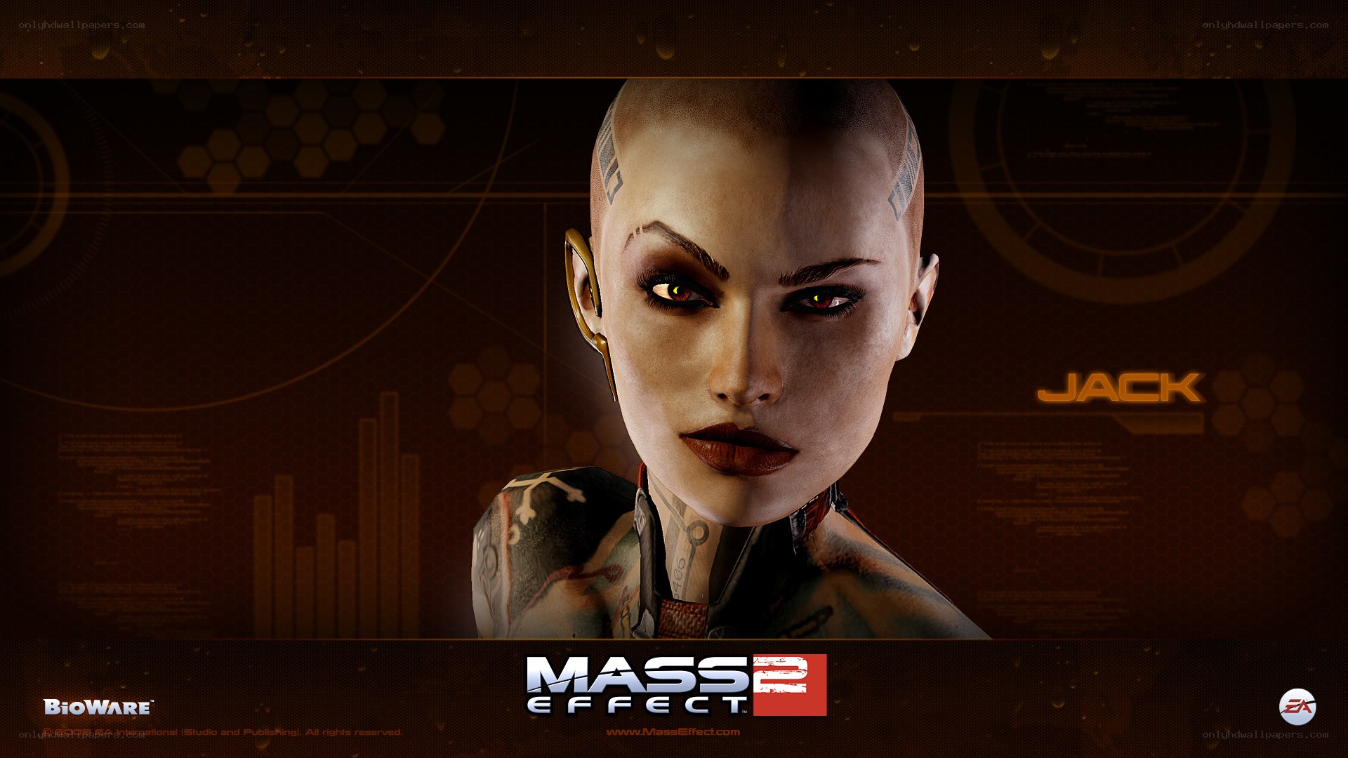 Mass Effect 2 character Jack