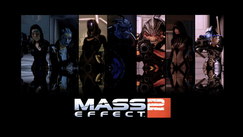 Mass Effect 2 character lineup