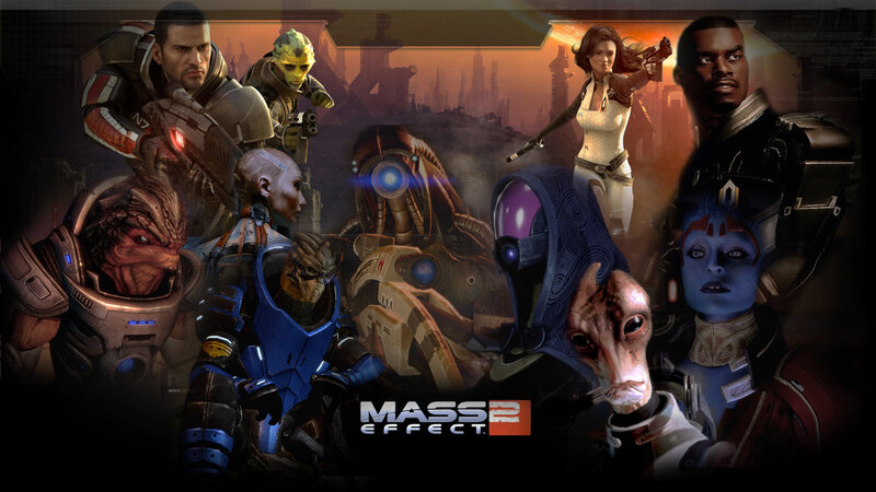 Mass Effect 2 character lineup