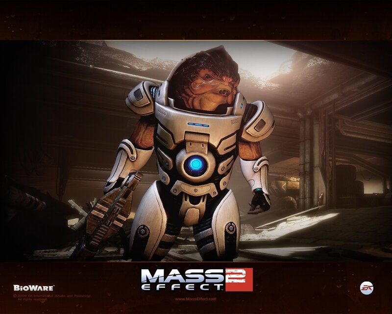 Mass Effect 2 character wallpaper