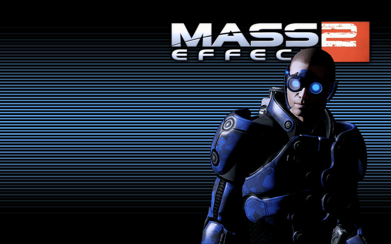 Mass Effect 2 character wallpaper