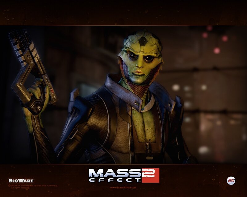 Mass Effect 2 character wallpaper