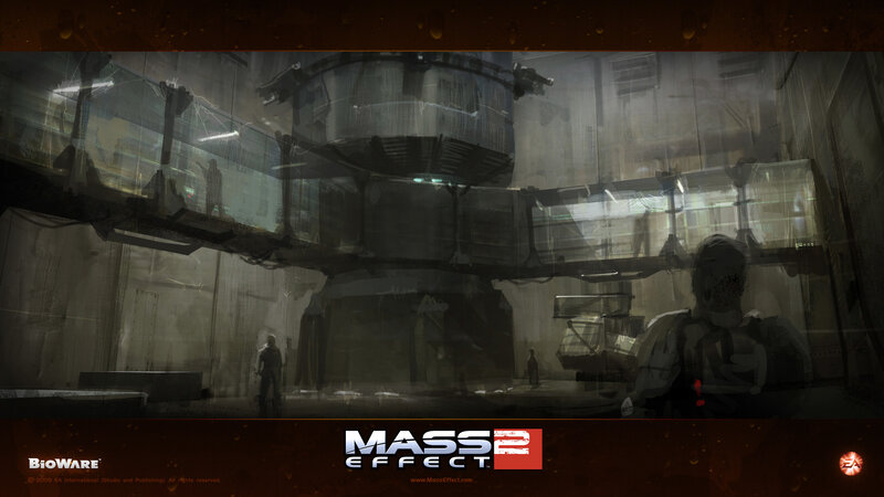 Mass Effect 2 concept art